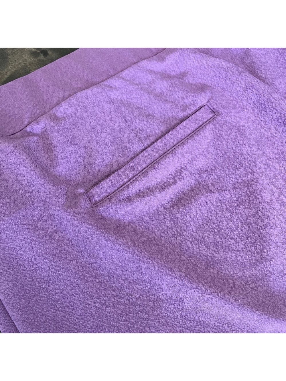 Isaac Mizrahi LIVE Purple Pants 5X - Picture 7 of 8